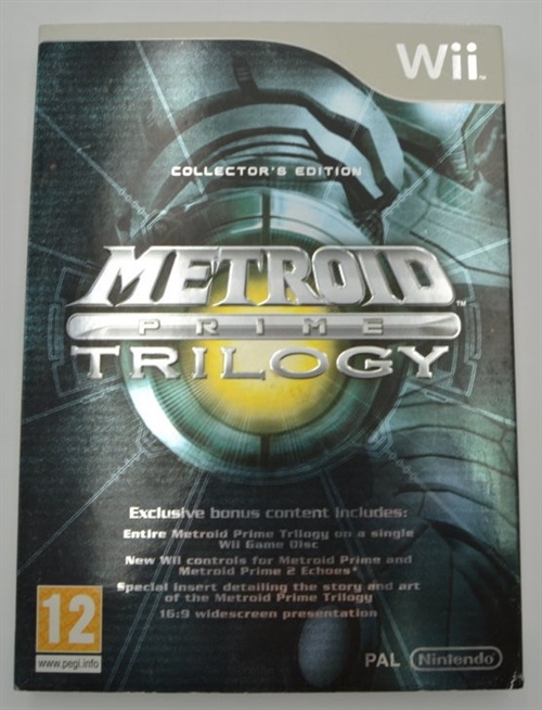 Metroid Prime Trilogy - Nintendo Wii (B Grade) (Genbrug)